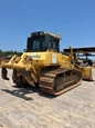 Used Bulldozer,Used Bulldozer in yard,Used Komatsu in yard,Front of used Bulldozer